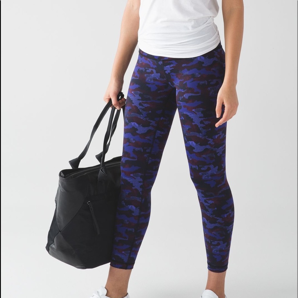 Lululemon High Times 7/8 Pants Hounds Camo Emperor